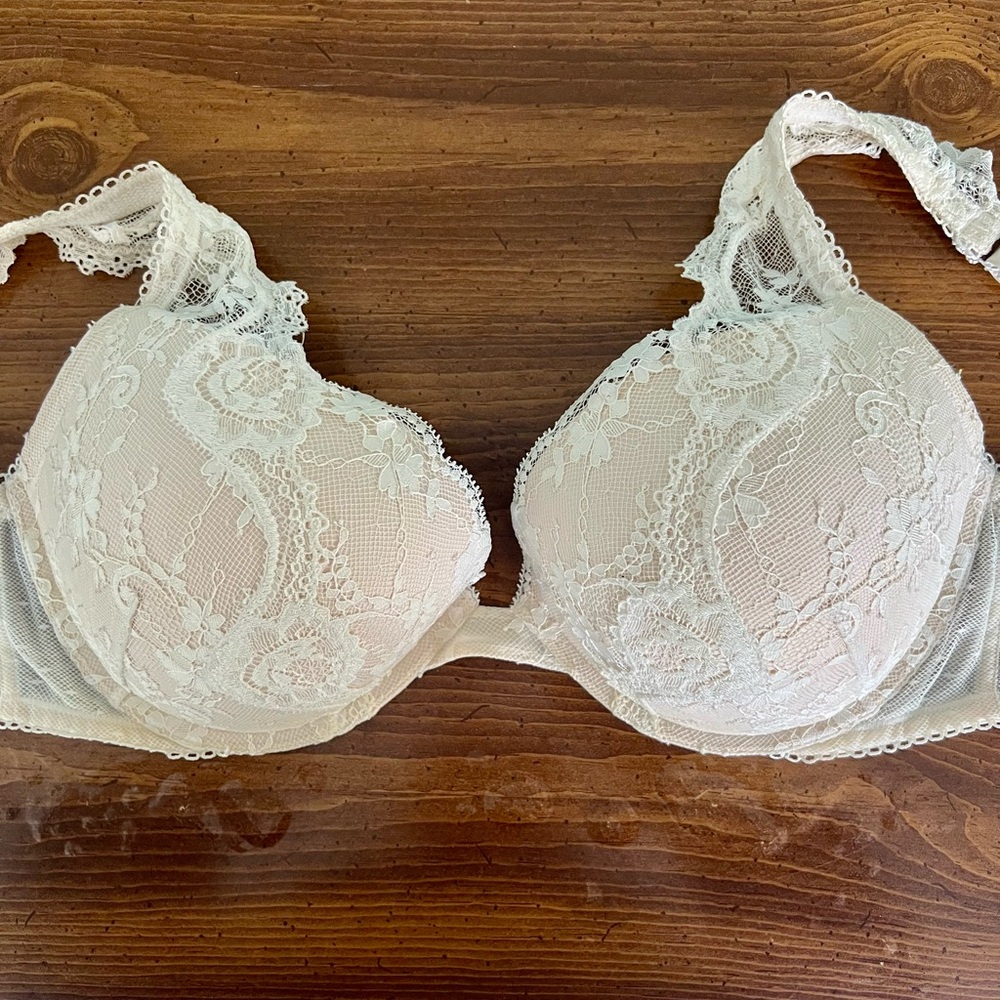 victorias secret dream angels push up bra lace 34DDD